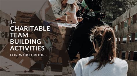 charitable team building activities|25 In.